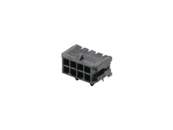 Molex Indbygningsstiftliste (standard) Samlet antal poler 8 Rastermål: 3.00 mm 430450801 1 stk Tray
