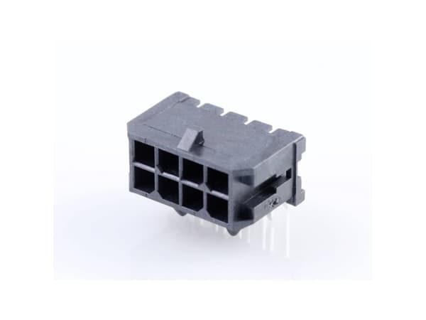 Molex Indbygningsstiftliste (standard) Samlet antal poler 8 Rastermål: 3.00 mm 430450801 1 stk Tray