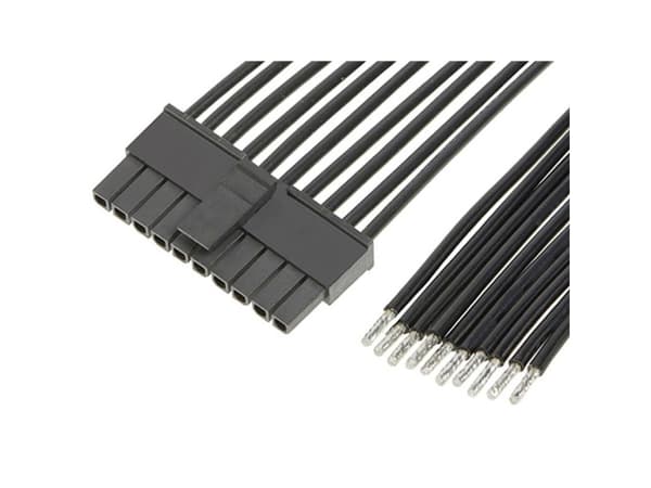 Molex-liitäntäkaapin kaapeli Napojen lukumäärä yhteensä 10 2147511101 1 kpl