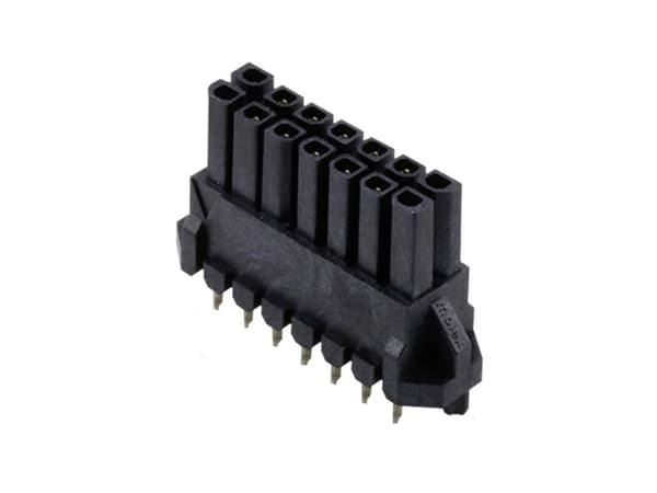 Molex Sisäänrakennettu tappiliuska (vakio) Napojen kokonaismäärä 14 447691402 1 kpl Lokero