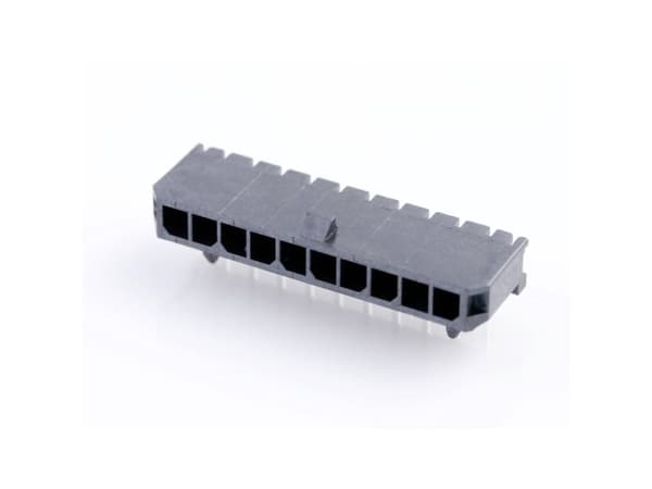 Molex Indbygningsstiftliste (standard) Samlet antal poler 10 Rastermål: 3.00 mm 436501001 1 stk Tray