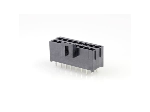 Molex infälld sockellist (standard) Totalt antal poler 16 Rutmått: 3,50 mm 1722981116 1 st Fack