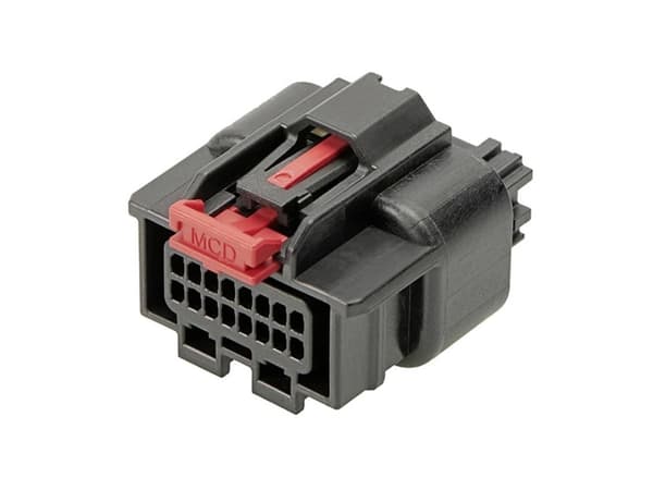 Molex Anslutning Skåp Kabel Totalt antal poler 16 348948001 1 st Bulk