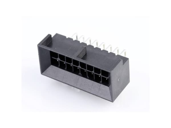 Molex Inbyggd stiftlist (standard) Totalt antal poler 16 444281605 1 st Fack