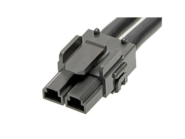 Molex Stiftkabinet-kabel Samlet antal poler 2 Rastermål: 10.00 mm 369240203 1 stk Bulk