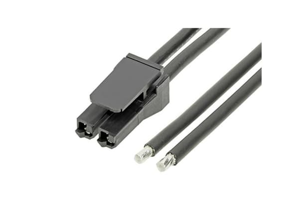 Molex Anslutning Skåp Kabel Totalt antal poler 2 2160111022 1 st Bulk