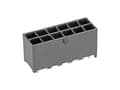 Miniatyrbild 2 av 2: Molex infälld sockellist (standard) Totalt antal poler 12 Rutmått: 5,70 mm 1720650212 1 st Fack