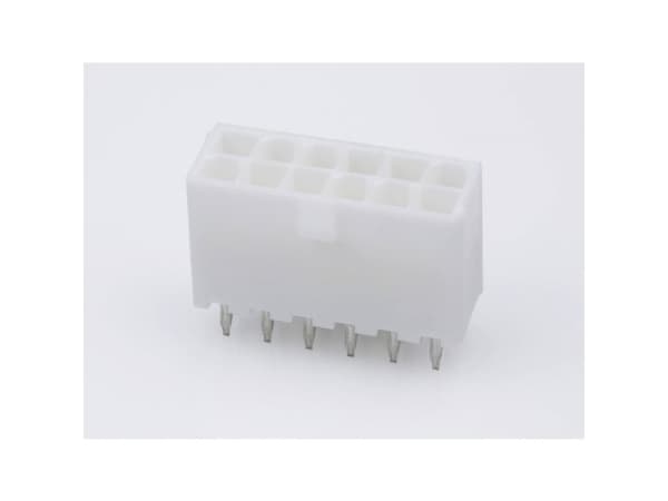 Molex Upotettava pistorasia (vakio) Napojen kokonaismäärä 12 Ruudukon mitat: 4,20 mm 39296128 1 kpl Irtotavarana