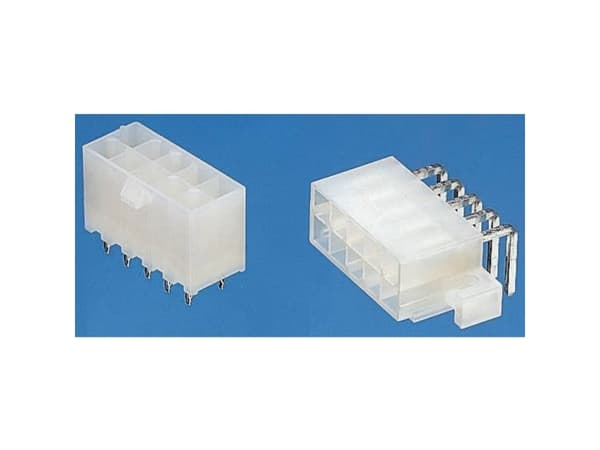 Molex Sisäänrakennettu pistorasia (vakio) Napojen kokonaismäärä 2 39294029 1 kpl Irtotavaraa