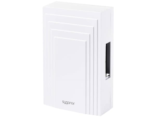 Sygonix SY-5491840 Dørklokke 8 - 12 V 85 dB Hvid