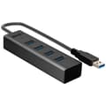 Miniatyrbild 3 av 4: LINDY 43324 4 Port USB 3.1 Gen 1 hubb Svart