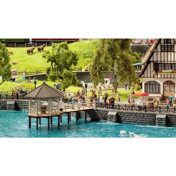 NOCH 14264 H0 Event-Paviljong fiskerleg
