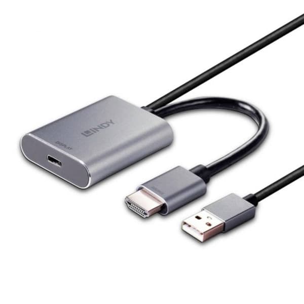 LINDY USB 2.0 Konverter [1x HDMI hane - 1x USB-C® hona] 43347 0.3 m