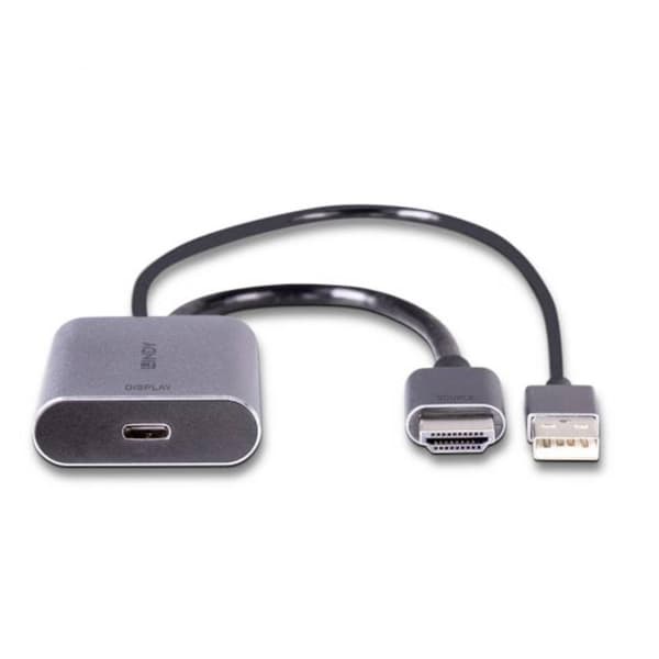 LINDY USB 2.0 Konverter [1x HDMI hane - 1x USB-C® hona] 43347 0.3 m