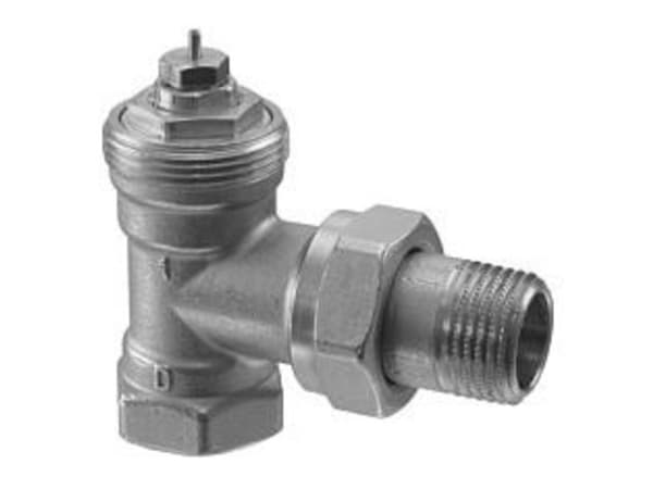 VEN115 Patteriventtiili, kulmavirtaus, 1/2", DIN (1 kpl)