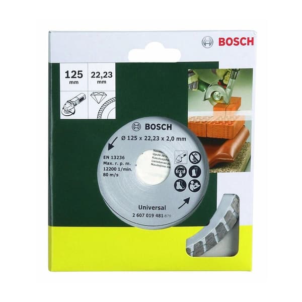 Bosch Diamantskiva - Turbo - 125 mm