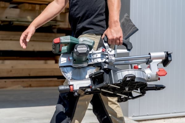 Metabo KGS 18 LTX BL 254, Enkel skråkant, 4000 RPM, 50°, 50°, 215 x 47 mm, 9,2 cm