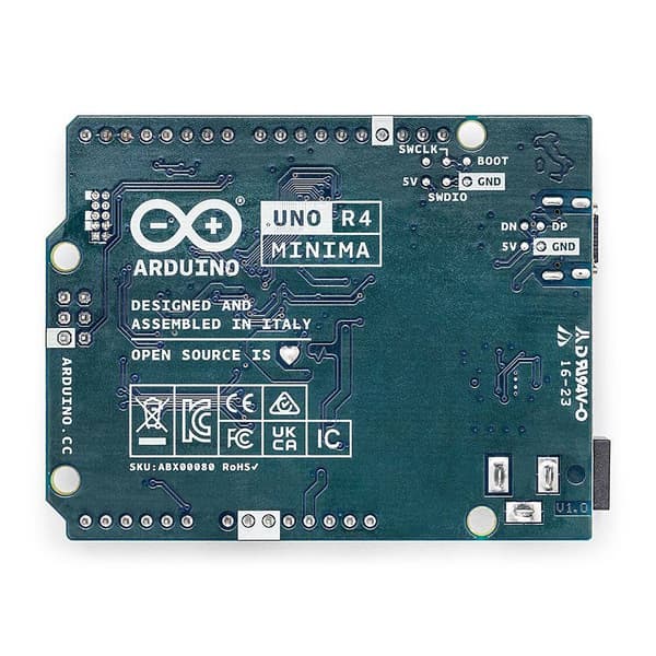 Arduino ABX00080 Kort Uno Rev4 Minima
