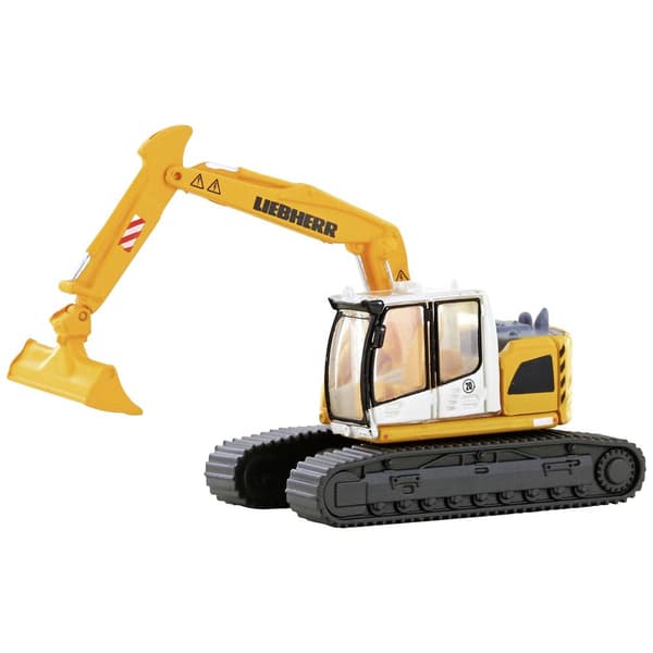Minis by Lemke LC4267 N Byggmodell Konstruktionsfordon Liebherr Compact grävmaskin kedja med skopa