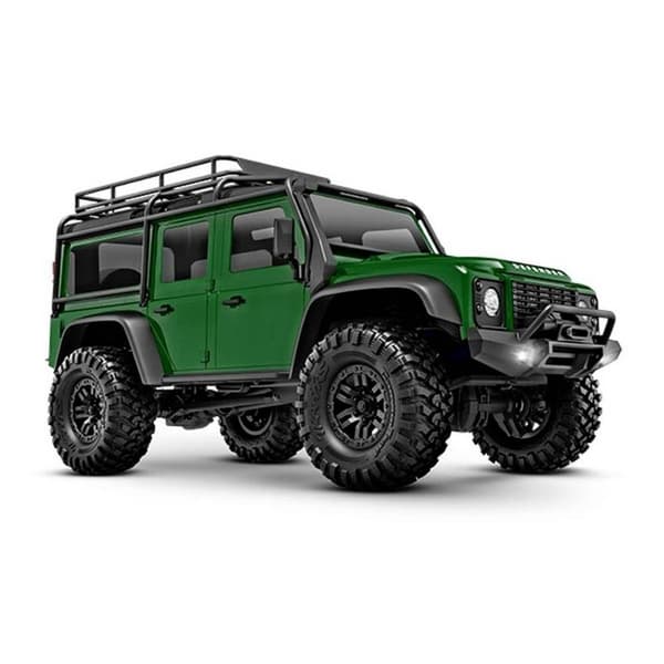 Traxxas TRX-4m LR Defender 4x4 1:18 Borst motor RC modellbil Elektrisk Crawler Fyrhjulsdrift (4WD) RtR 2,4 GHz