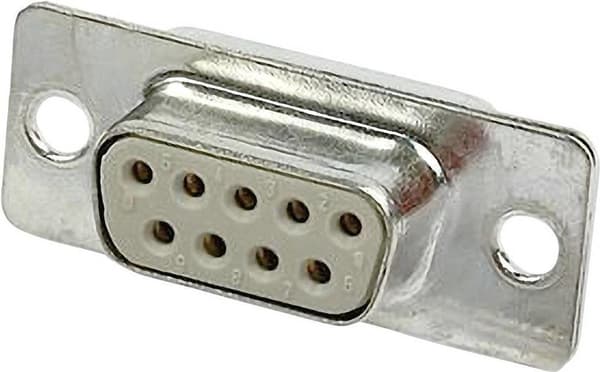 Harting 09 67 209 4704 Drahtconnector D-Sub 1 Grau - Metallic (09 67 209 4704)