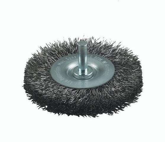 Bosch 1608622015 Skivebørste Ø 75 mm Ståltrådsskaft Ø 6 mm Pakke med 1 (1608622015)