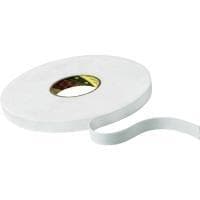 3M kaksipuolinen teippi taustalla (P x L) 66 mx 19 mm valkoinen polyeteenivaahto 9508W Sisältö: 1 R (KT777306350)