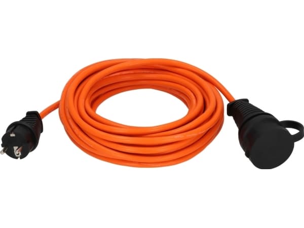 Brennenstuhl 1169930, 10 m, Utomhus, Rak, IP44, Kyltålig, Oljetålig, UV-beständig, Orange