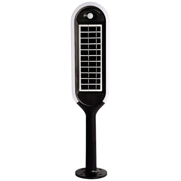 V-TAC 6665 VT-945 Solcells-utomhusmarkbelysning med rörelsedetektor LED 5.00 W Vit, Svart