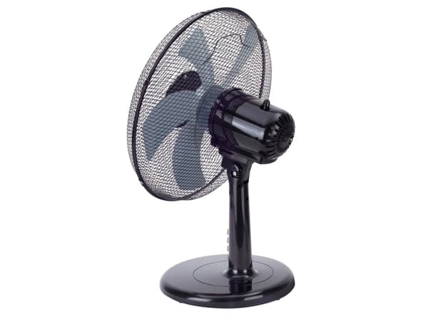 JATA JVVM3125, Husholdningsvifte, Sort, Grå, Bord, 56 dB, 326,4 m³/t, Knapper