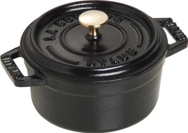 Staub Minis, Enkel panne, Sort, Støpejern, 0,25 l, 10 cm, 700 g