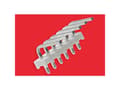 Miniatyrbild 2 av 2: Molex Stiftliste (standard) Samlet antal poler 8 Rastermål: 3.96 mm 26613080 1 stk Bulk