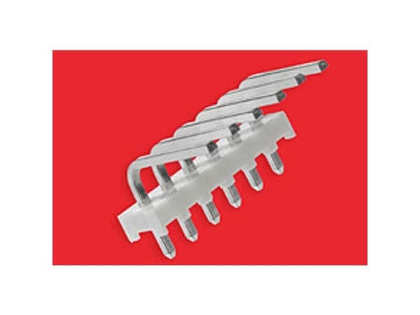 Molex Stiftliste (standard) Samlet antal poler 8 Rastermål: 3.96 mm 26613080 1 stk Bulk