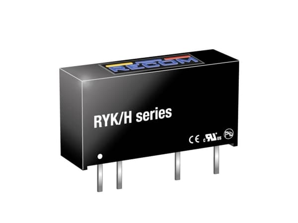 RECOM RYK-053.3S/H DC/DC bilväxelriktare 3,3 V 303 A 1 W Antal utgångar: 1 x Innehåll 1 st