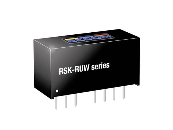 RECOM RSK-2405SRUW/H3 DC/DC bilväxelriktare 5 V 400 A 2 W Antal utgångar: 1 x Innehåll 1 st