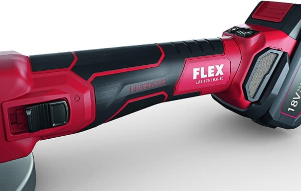 Batteriløs vinkelsliper FLEX LBE 125 18,0-EC/5,0 sett