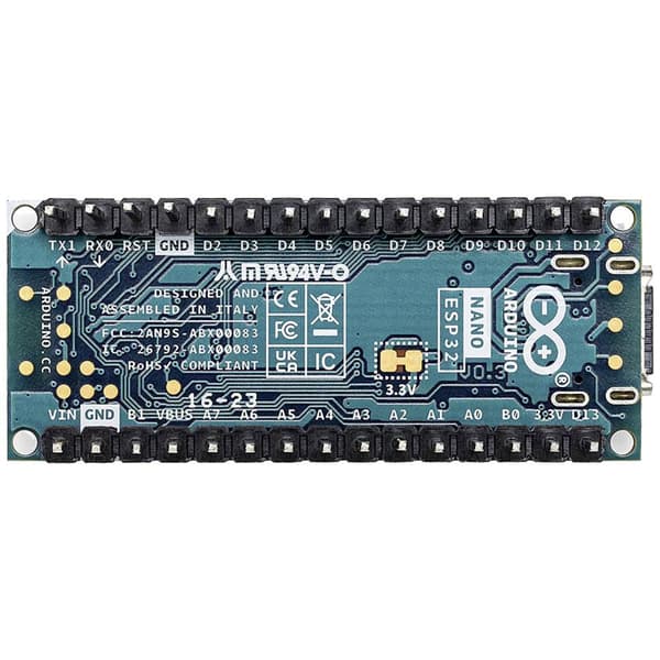 Arduino ABX00083 Kort Nano ESP32 with headers Nano