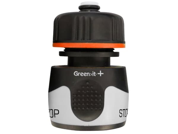 HOME It Garden Premium slangkoppling med stopp 1/2"