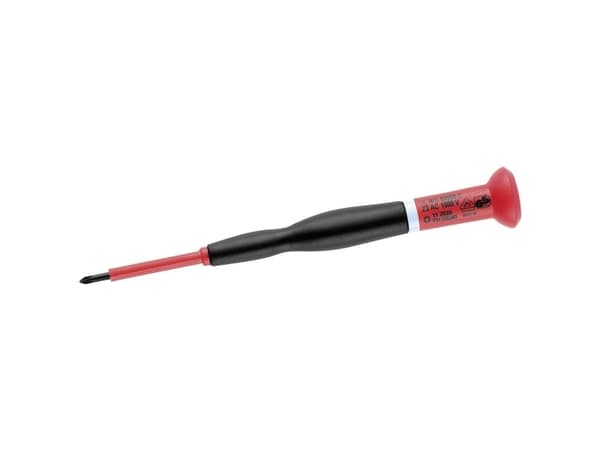 Cimco 112020 VDE stjärnskruvmejsel PH 00 Bladlängd: 60 mm