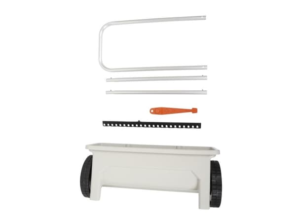 HOME It® salt- så og gødningsspreder 47 cm 12 liter