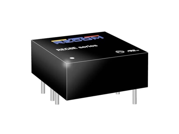 RECOM REC8E-2412S/CTRLX1 DC/DC bilväxelriktare 12 V 0,666 A 8 W Antal utgångar: 1 x Innehåll 1 st