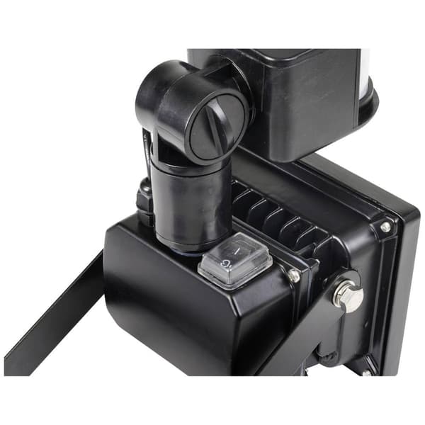 Sygonix SY-5461108 Solcells-spotlight med rörelsedetektor 10 W Neutralvit