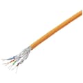 Miniatyrbild 1 av 2: TRU COMPONENTS Nätverkskabel CAT 6A S/FTP 4 x 2 x 0.24 mm² Orange 305 m