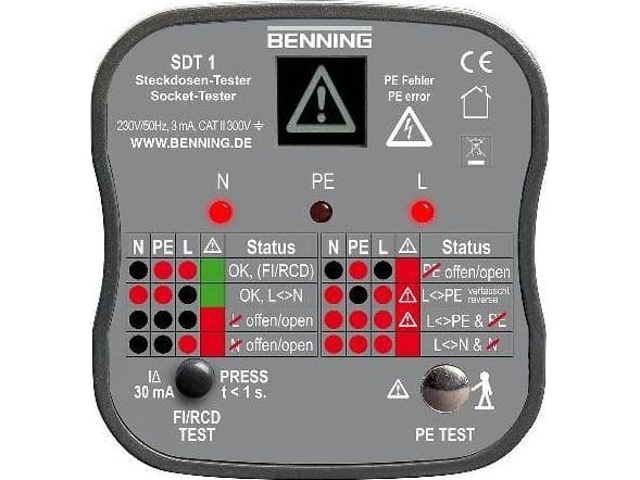 Benning SDT1 Benningin pistorasian ohjauslaite