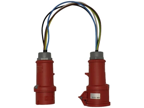 Metrel A 1389 Mätadapter CEE-kontakt 16 A 5-stift - CEE-uttag 16 A 5-stift