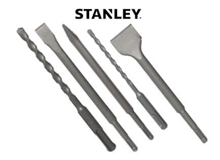 Porakone- ja taltasarja Stanley STA54400-XJ; SDS-Plus; 5 kpl.
