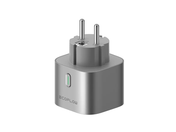 EcoFlow EFA-SMARTPLUG-EU, Langaton, Bluetooth / Wi-Fi, Sisätila, Hopea, 110 - 250 V, 50 Hz
