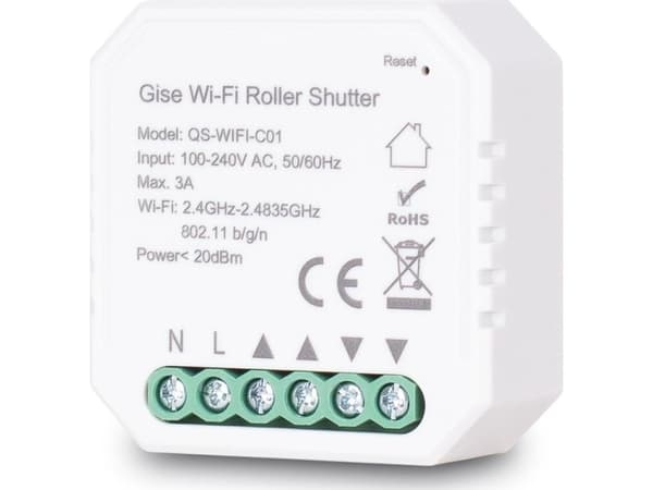 Gise GISE SMART Roller Shutter Tuya WiFi rullaverho ohjain