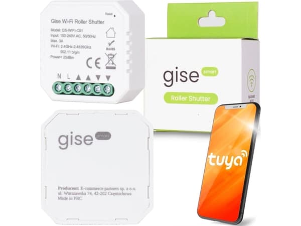 Gise GISE SMART Roller Shutter Tuya WiFi rullaverho ohjain