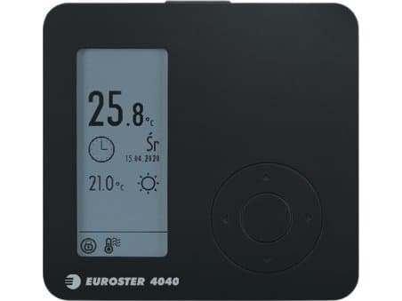 Euroster Euroster wired regulator 4040, black color E4040B